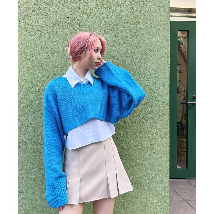 【関税込み】WOOYOUNGMI イエロー クロップド シャツ クロップド」に該当するシャツ/ブラウス（イエロー/黄色系