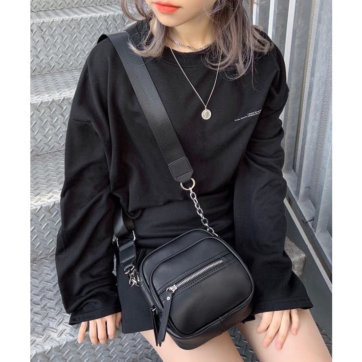 エコレザーショルダーバッグ 韓国  韓国ファッション[品番：WG010085817]｜WEGO【WOMEN】（ウィゴー）のレディースファッション通販｜SHOPLIST（ショップリスト）