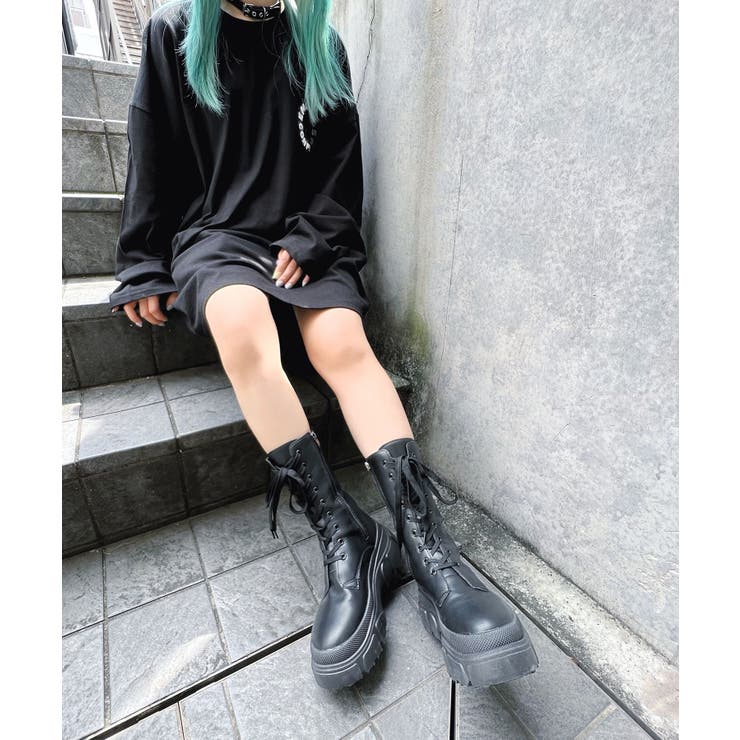 アグリーアウトソールブーツ 韓国 韓国ファッション | WEGO【WOMEN】 | 詳細画像2