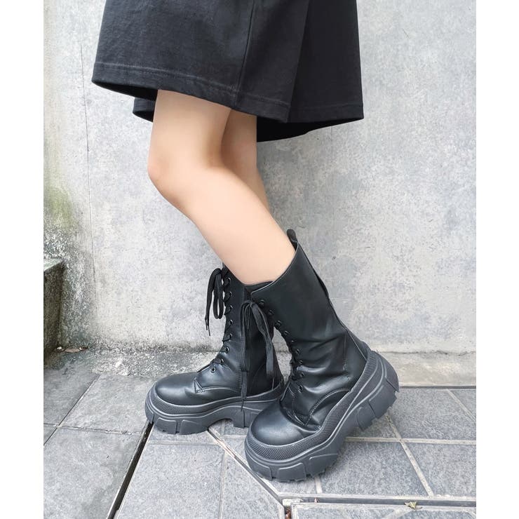 アグリーアウトソールブーツ 韓国 韓国ファッション | WEGO【WOMEN】 | 詳細画像3