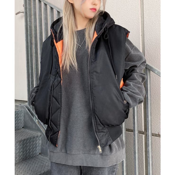 Figments】MA-1ベスト[品番：WG010084379]｜WEGO【WOMEN】（ウィゴー