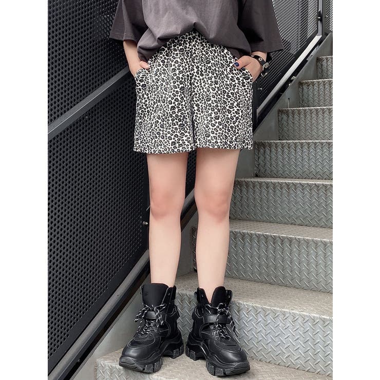 Figments】レオパード柄ショートパンツ[品番：WG010084861]｜WEGO【WOMEN】（ウィゴー）のレディース ファッション通販｜SHOPLIST（ショップリスト）