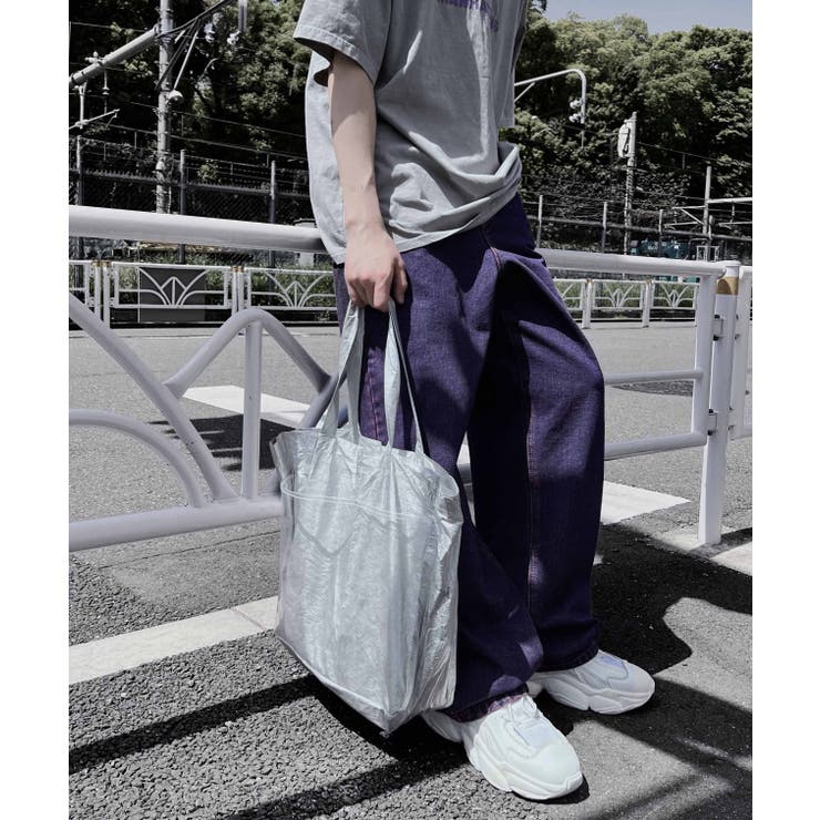 Figments】クリアポケットBIGトート 韓国 韓国ファッション[品番