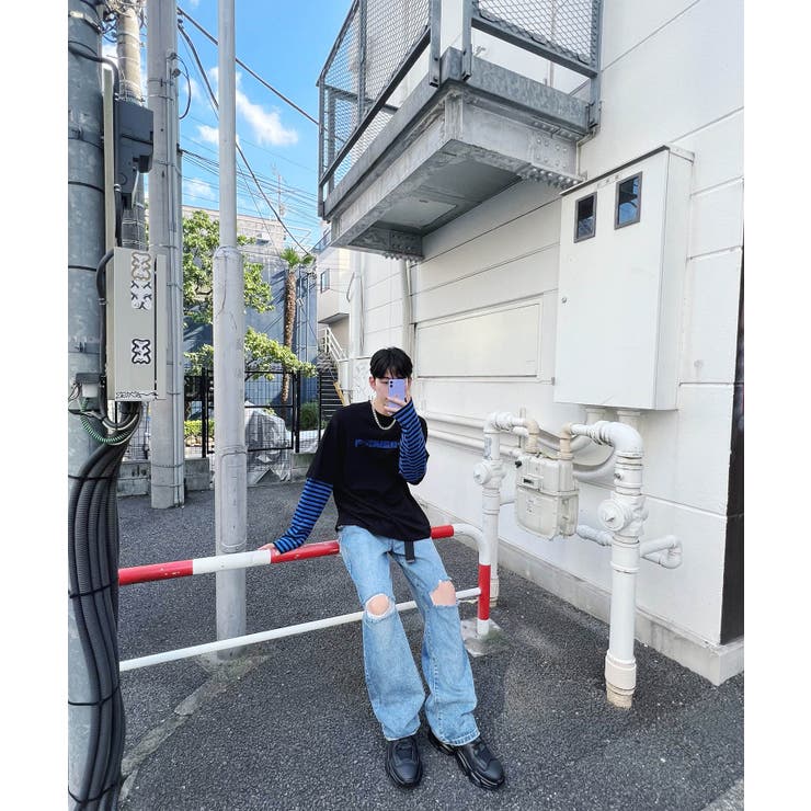 【Figments】デストロイデニムバギーパンツ 韓国 韓国ファッション 大人 | WEGO【WOMEN】 | 詳細画像22 