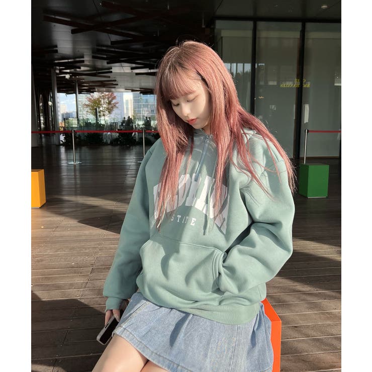 【Figments】FLORIDAパーカー 韓国 韓国ファッション | WEGO【WOMEN】 | 詳細画像3 