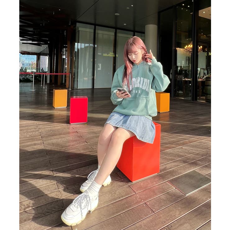 【Figments】FLORIDAパーカー 韓国 韓国ファッション | WEGO【WOMEN】 | 詳細画像5 