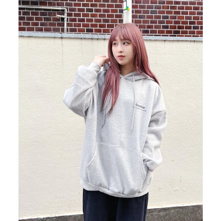 Figments】Anotherパーカー 韓国 韓国ファッション[品番：WG010086696