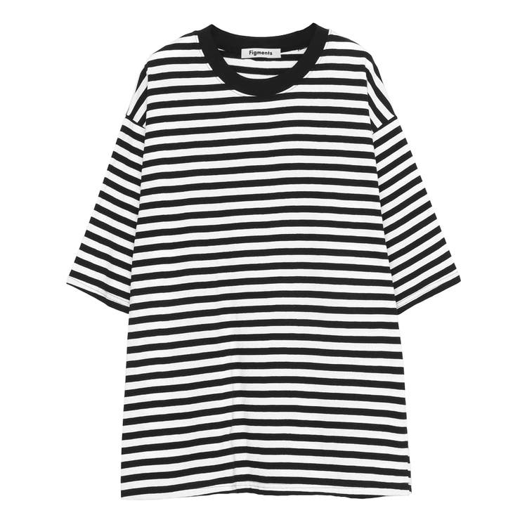 BLANK ROOM◇ブラックルーム　ボーダーTシャツ【M】韓国ファッション Figments】ボーダーTシャツ 韓国 韓国ファッション[品番：WG010084804