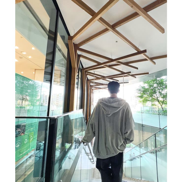 【新色】【Figments】ビッグZIPパーカー 韓国 韓国ファッション | WEGO【WOMEN】 | 詳細画像10 