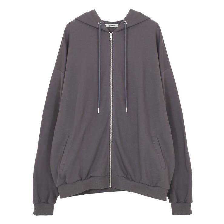【新色】【Figments】ビッグZIPパーカー 韓国 韓国ファッション | WEGO【WOMEN】 | 詳細画像25 