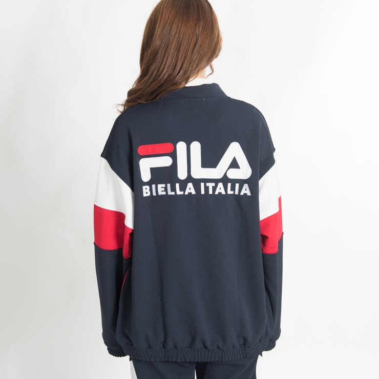 FILA コーデュロイ トラックジャケット レディース M 裏起毛ストレッチツイルライントラックジャケット（55-02BI33