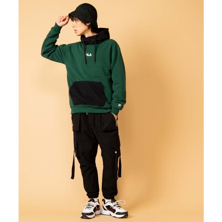 FILA別注フード切替プルパーカー FH7653 | WEGO【MEN】 | 詳細画像2 