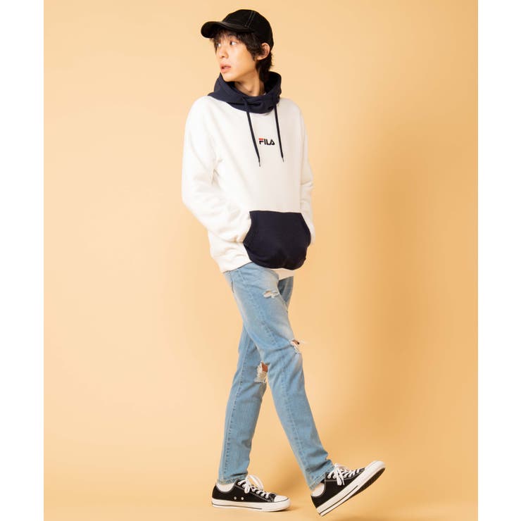 FILA別注フード切替プルパーカー FH7653 | WEGO【MEN】 | 詳細画像14 