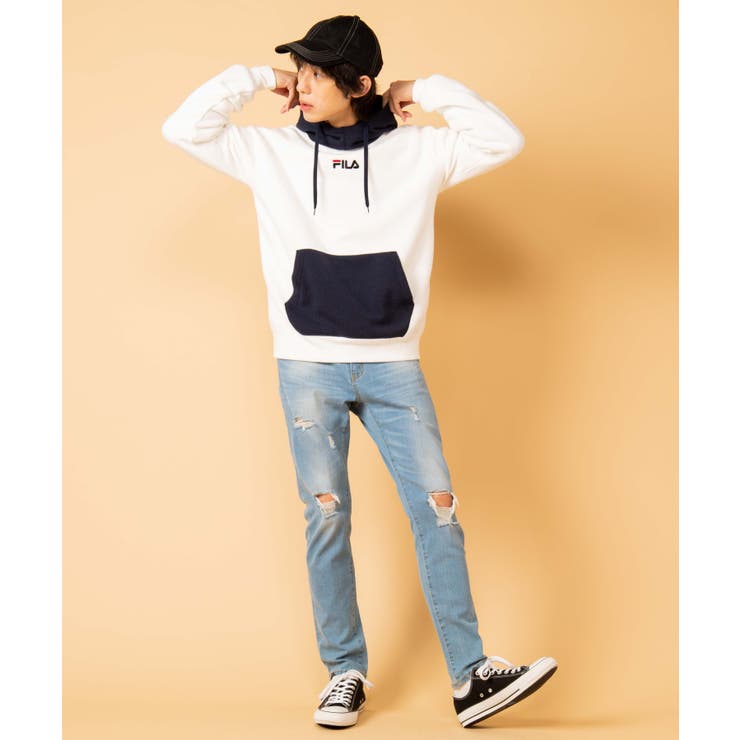 FILA別注フード切替プルパーカー FH7653 | WEGO【MEN】 | 詳細画像13 