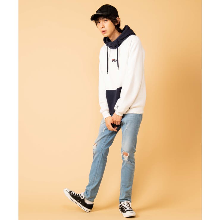 FILA別注フード切替プルパーカー FH7653 | WEGO【MEN】 | 詳細画像15 