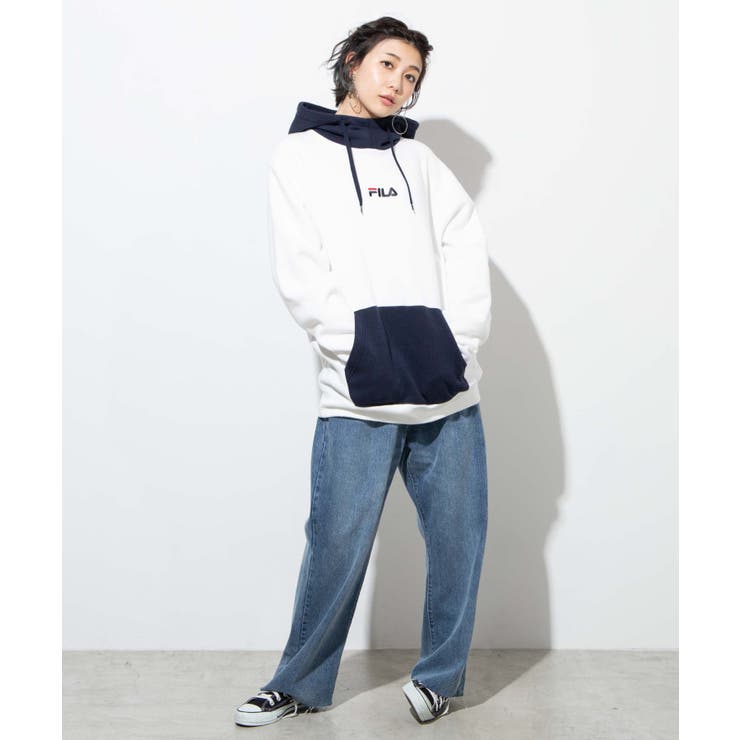 FILA別注フード切替プルパーカー FH7653 | WEGO【MEN】 | 詳細画像10 