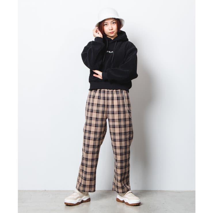 FILA別注ボアフリースプルパーカ[品番：WG010069926]｜WEGO【WOMEN