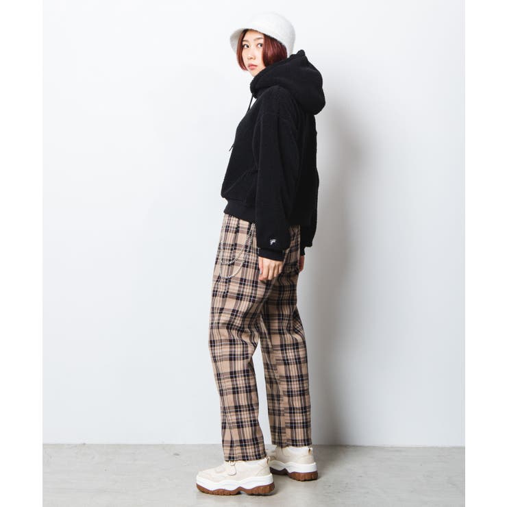 FILA別注ボアフリースプルパーカ[品番：WG010069926]｜WEGO【WOMEN