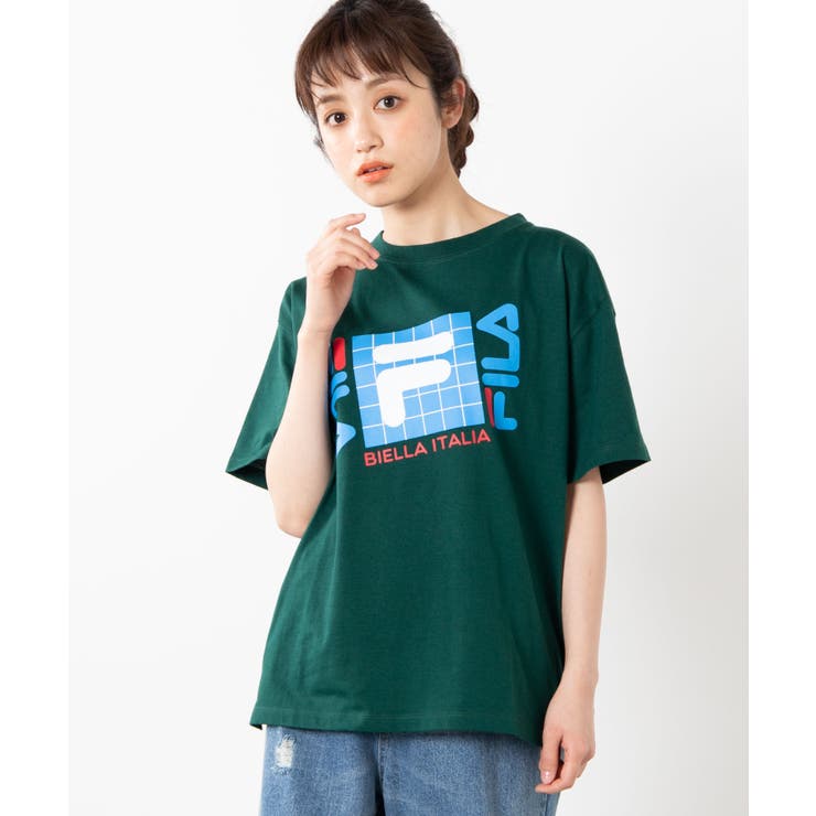 Filaレトロプリントt Fl18 品番 Wg Wego Women ウィゴー のレディース ファッション通販 Shoplist ショップリスト