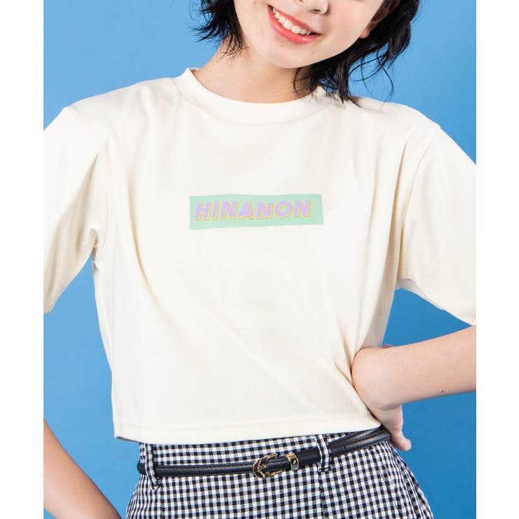 Hinanonロゴクロップドtシャツ 韓国 韓国ファッション 品番 Wg Wego Women ウィゴー のレディースファッション通販 Shoplist ショップリスト