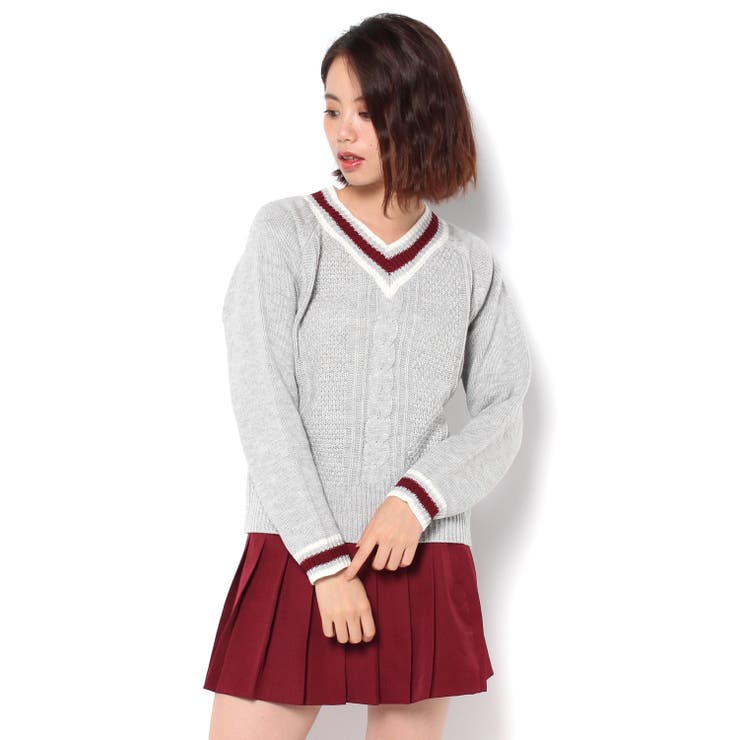 チルデンニット JS16AU09-L022[品番：WG010000114]｜WEGO【WOMEN