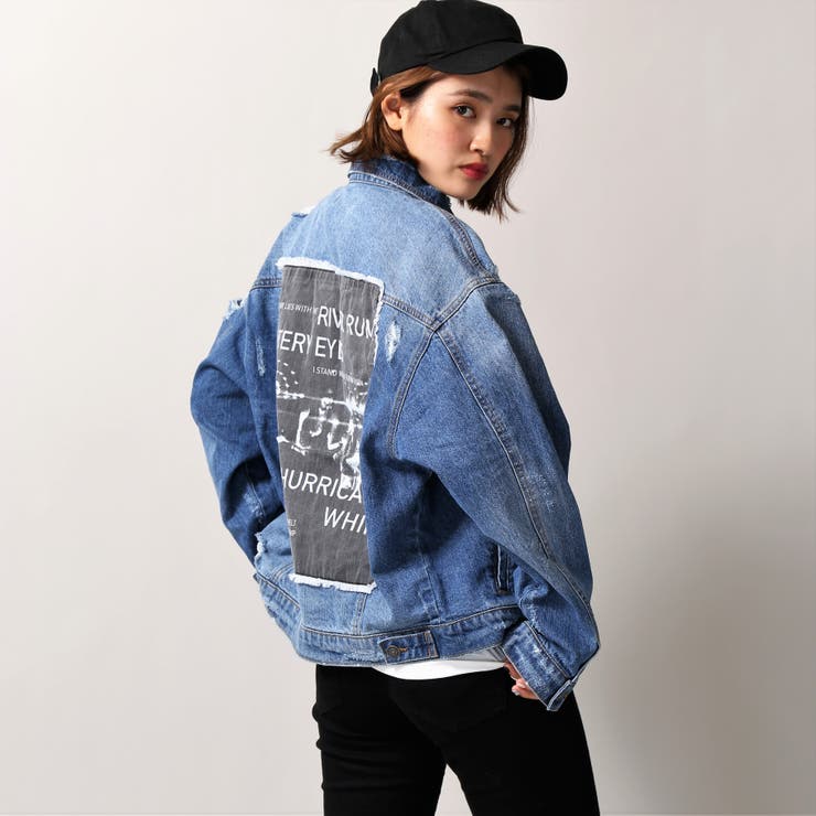 クラッシュbig Gジャン Js17au09 L003 品番 Wg Wego Women ウィゴー のレディースファッション通販 Shoplist ショップリスト