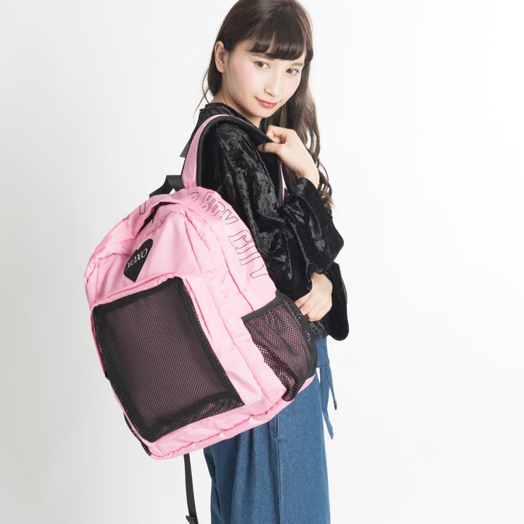 ハートワッペンサイドロゴリュック JS17AU09-LG0002[品番：WG010021962