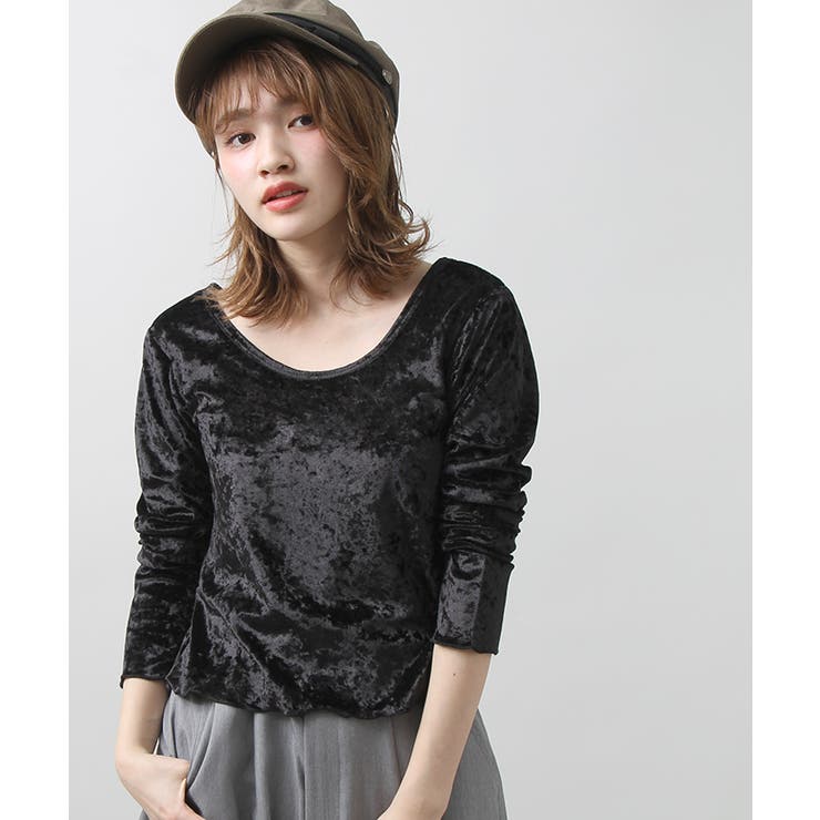 クラッシュベロアピチTシャツ[品番：WG010017428]｜WEGO【WOMEN