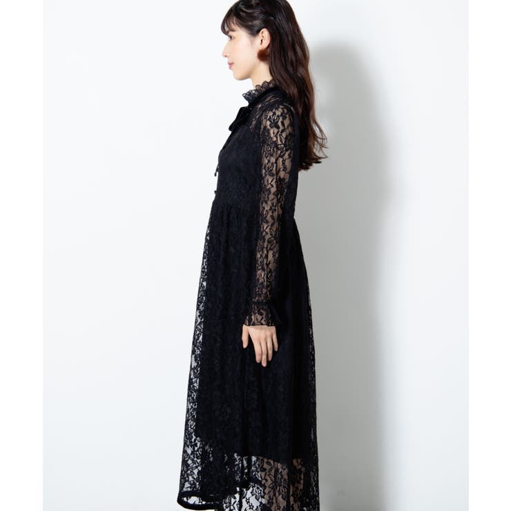 レースロングワンピース JS19WN10-L6087[品番：WG010070685
