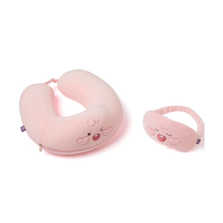 ネックピロー&アイマスクセット KF19WN10 G8150韓国[品番