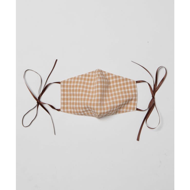 ギンガムサテンリボンマスク LG20AU09-G5759 | WEGO【WOMEN】 | 詳細画像1 