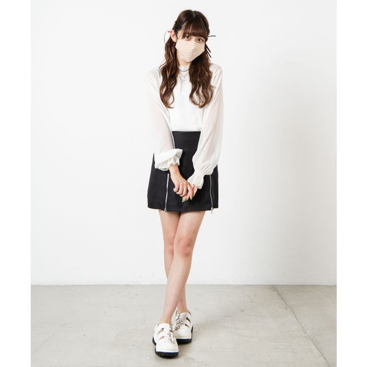 ギンガムサテンリボンマスク LG20AU09-G5759 | WEGO【WOMEN】 | 詳細画像8 