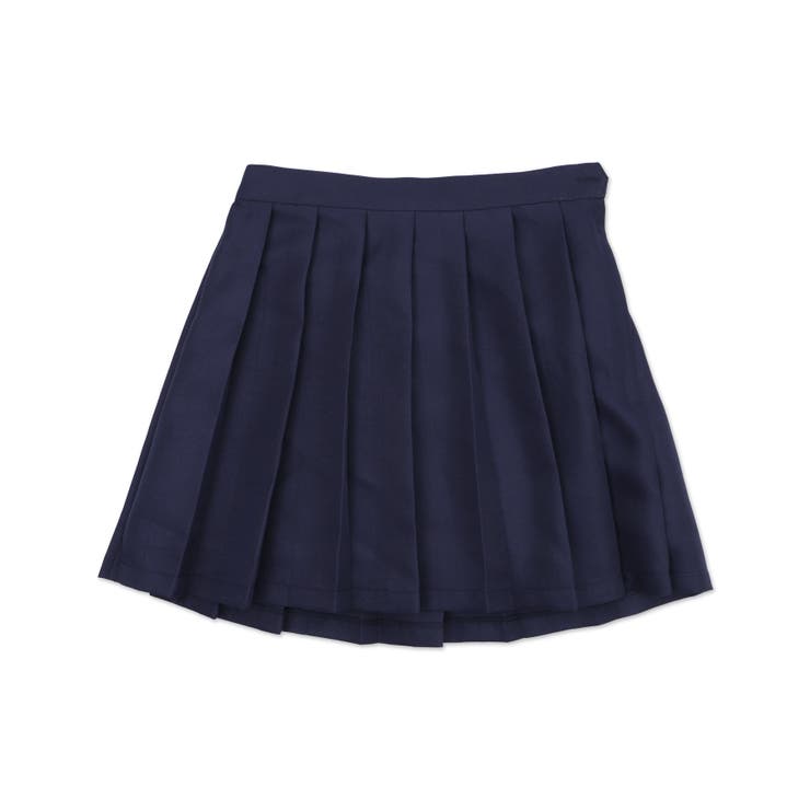 ネイビー | スクールプリーツスカート | WEGO【WOMEN】