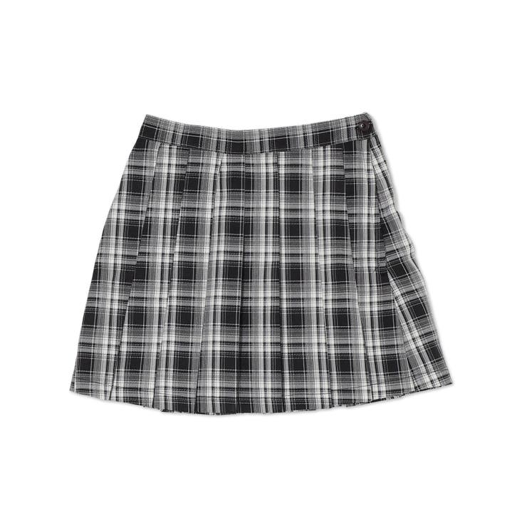 ブラックチェック2 | スクールプリーツスカート | WEGO【WOMEN】