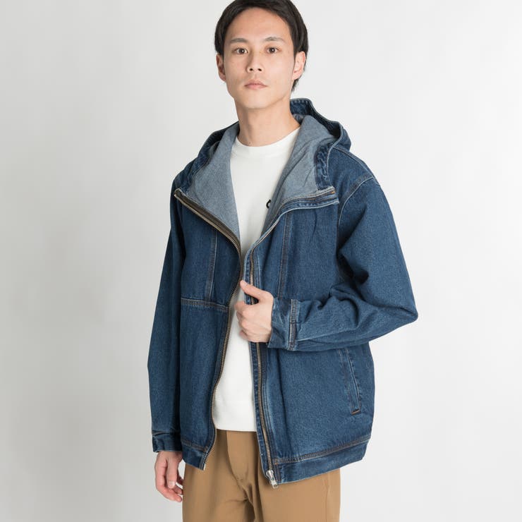 デニムマウンテンパーカー[品番：WG010022132]｜WEGO【MEN】（ウィゴー