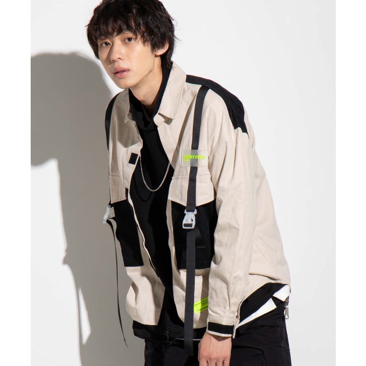 ストラップミリタリーシャツ Lu19au09 M5565 品番 Wg Wego Men ウィゴー のメンズファッション通販 Shoplist ショップリスト
