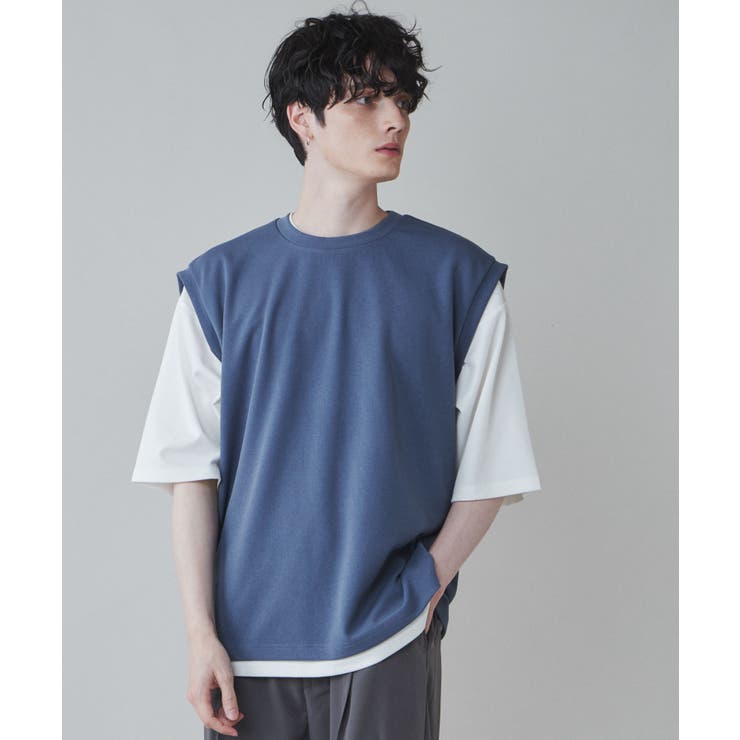 アンサンブル ベストTシャツ  メンズ[品番：WG010087529]｜WEGO【MEN】（ウィゴー）のメンズファッション通販｜SHOPLIST（ショップリスト）