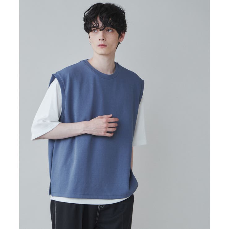 アンサンブル ベストTシャツ メンズ[品番：WG010087529]｜WEGO【MEN