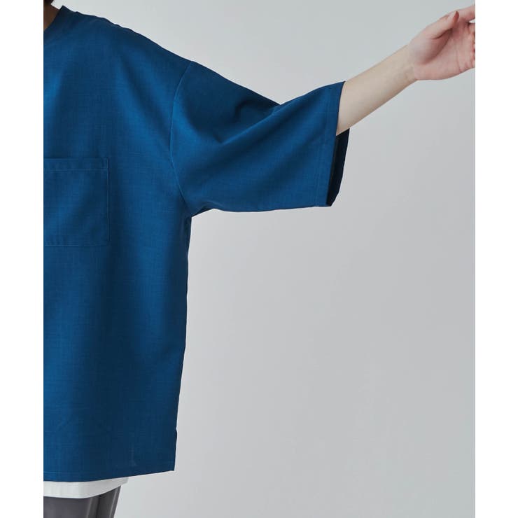 イージーケア プルオーバーBIGシャツ メンズ | WEGO【MEN】 | 詳細画像10 