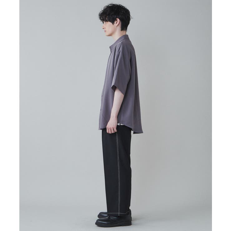 トロミ BIGシャツメンズ レディース[品番：WG010087479]｜WEGO【MEN