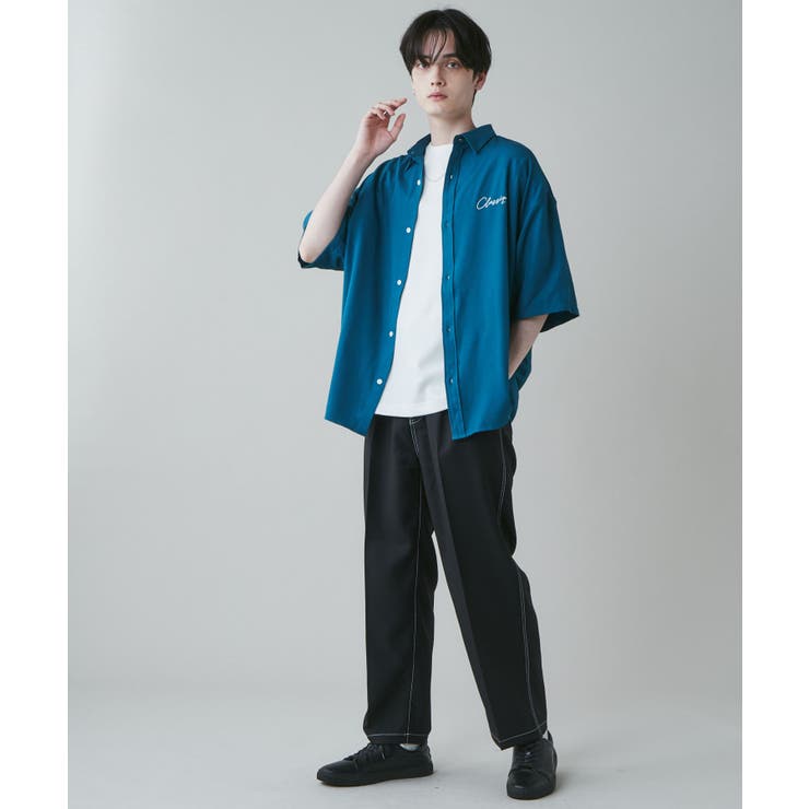 アムンゼン シンプルロゴBIGシャツ(S) メンズ[品番：WG010087761