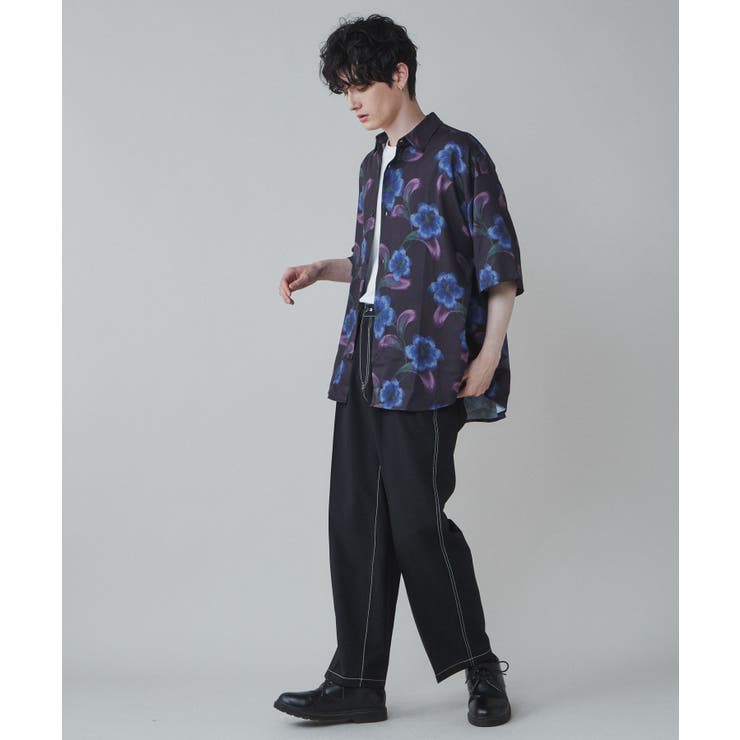 アムンゼン 総柄BIGシャツ メンズ[品番：WG010087527]｜WEGO【MEN 