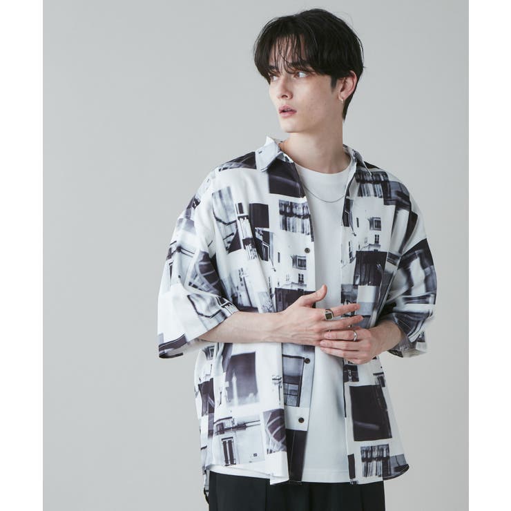 アムンゼン 総柄BIGシャツ メンズ[品番：WG010087527]｜WEGO【MEN