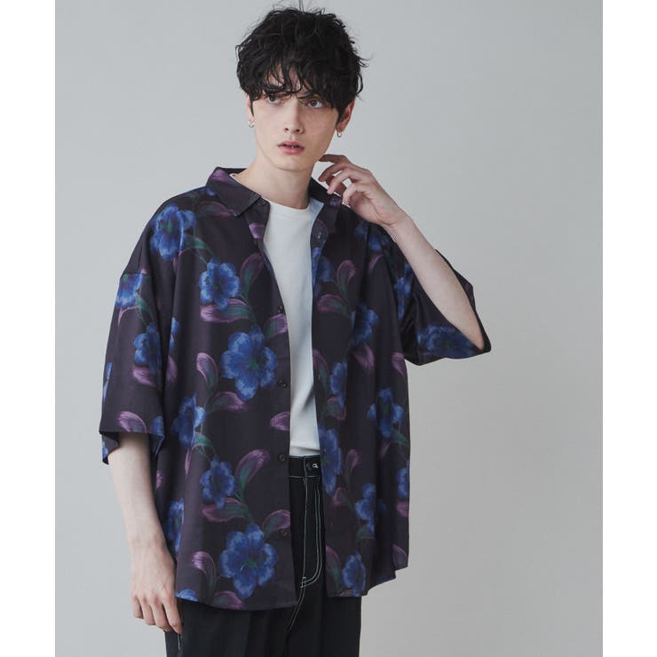 アムンゼン 総柄BIGシャツ メンズ[品番：WG010087527]｜WEGO【MEN