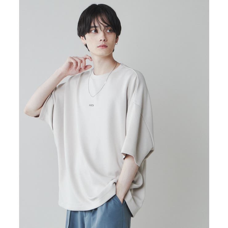 トロミ ミニマルロゴドルマンTシャツ メンズ[品番：WG010087597]｜WEGO