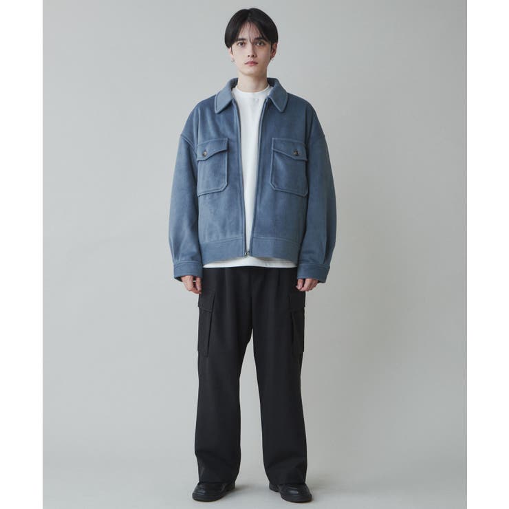 ニットメルトン ZIPブルゾン メンズ[品番：WG010088672]｜WEGO【MEN