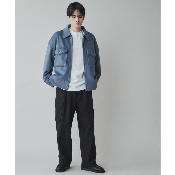 ニットメルトン ZIPブルゾン  メンズ[品番：WG010088672]｜WEGO【MEN】（ウィゴー）のメンズファッション通販｜SHOPLIST（ショップリスト）