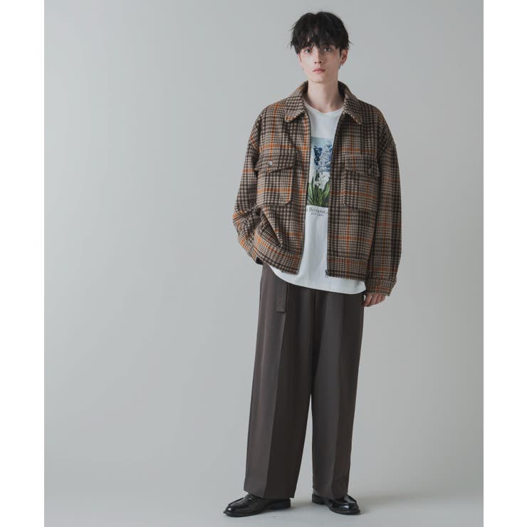 ニットメルトン ZIPブルゾン  メンズ[品番：WG010088672]｜WEGO【MEN】（ウィゴー）のメンズファッション通販｜SHOPLIST（ショップリスト）