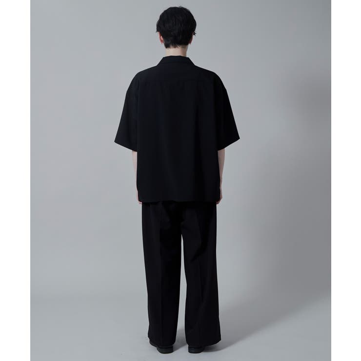 ドライポリオープンカラーシャツ(S)[品番：WG010090562]｜WEGO【MEN