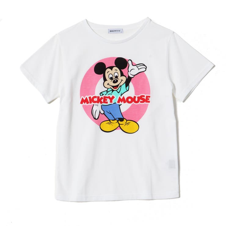 レトロミッキーTシャツ MC16SM07-L005